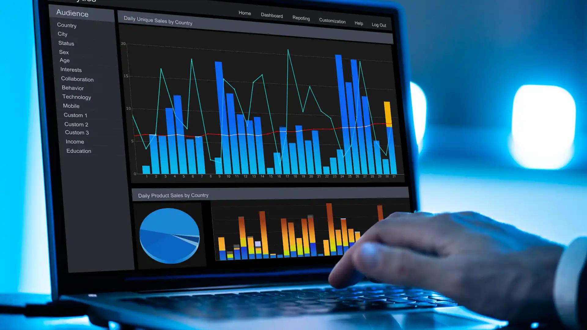 Business reporting software